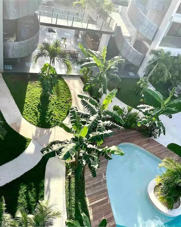Tulum Two-Story Penthouse With Jacuzzi 아파트